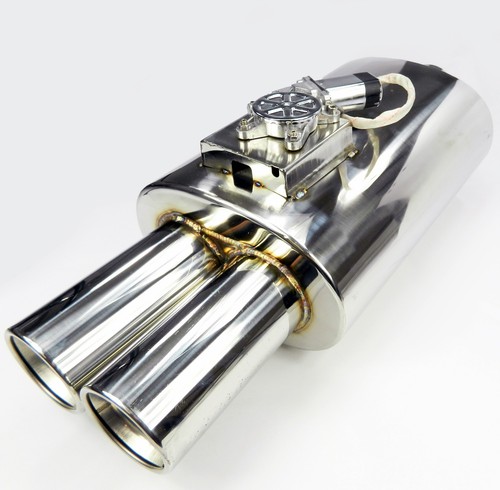 Silencieux clapet avec - clapet,