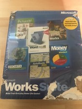 Microsoft Worksuite 2001_word 2000_encarta_money_autoroute