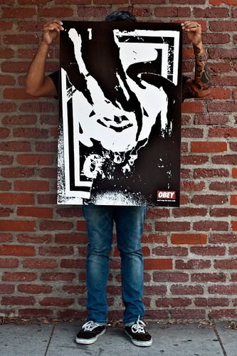 Shepard fairey obey ripped - shepard,
