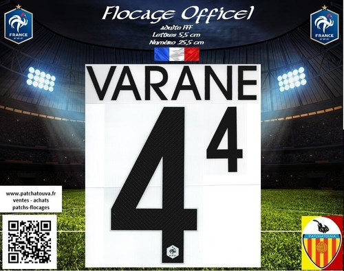 Flocage officiel maillot fff - flocage,