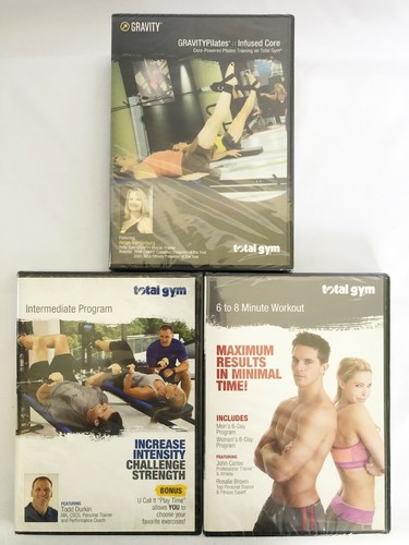 Total gym dvd lot - -,
