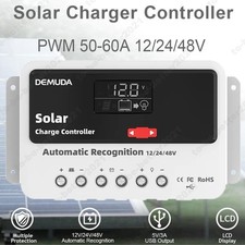 50A 60A 12/24V 48V Contrôleur