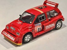 IXO 1/43 MG Metro 6R4 Derek Tyndall 1990 Ouest Liège Rally Code3 Groupe B
