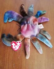 TY Beanie Baby Babies **Claude** the Crab PVC rare (Error *White star*) ODDITY