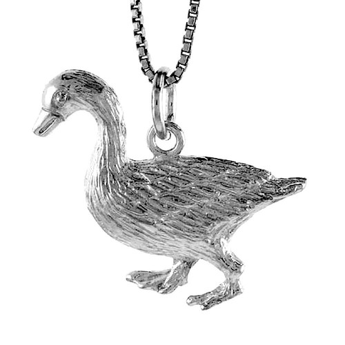 Pendentif argent sterling - pendentif, en