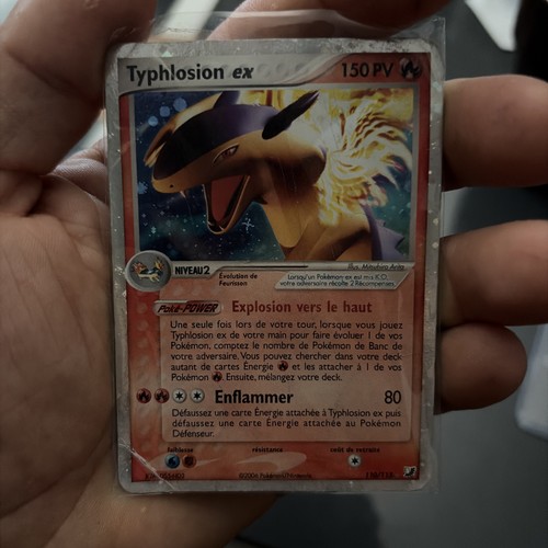 Carte pokémon typhlosion - carte,