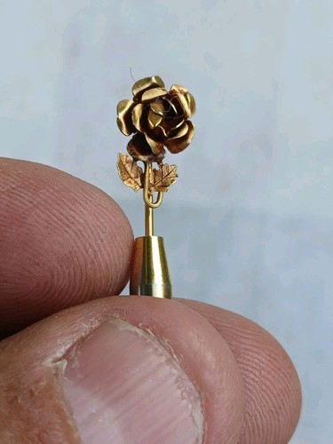 Carat épingle rose - or, à