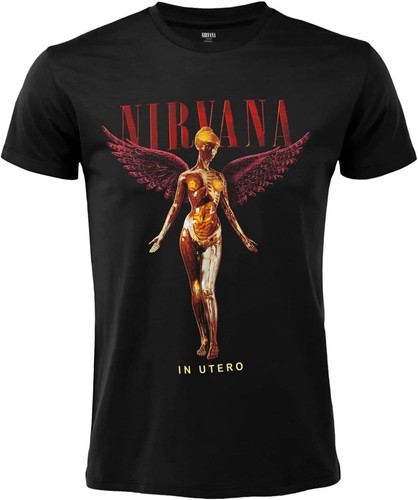 Shirt nirvana utero noir - nirvana, in