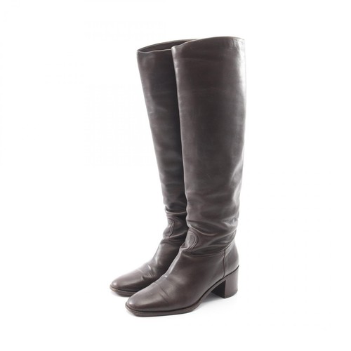 Chaussures bottes hermes cuir - chaussures,