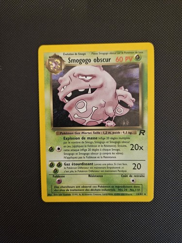 Carte pokemon smogogo obscur - carte,