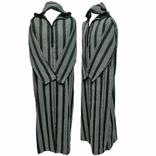 Homme Vert Foncé Rayé