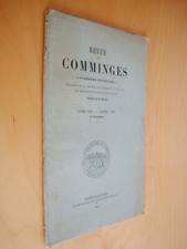 Revue de Comminges Pyrénées centrales Tome XIX Année 1904 4e trimestre