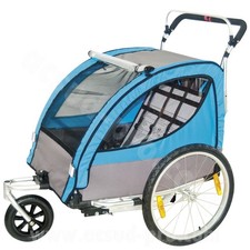 REMORQUE VELO ENFANT 2 PLACES