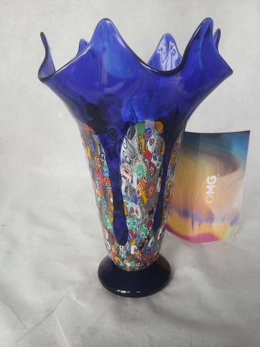 Vase verre murano omg - murano, avec