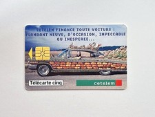Télécarte privée publique 5 Unités GN267 Cetelem voiture