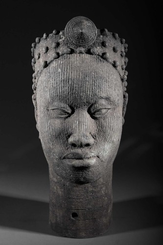 Art africain tête reine - tête, de