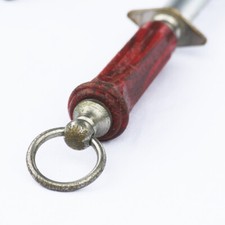 Fusil à aiguiser de boucher vintage Dickoron 30 cm