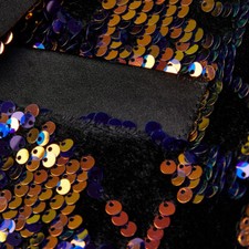 Hommes Paillettes Sequin Veste