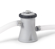 INTEX Épurateur Filtration à Cartouche 20 Microns (Piscine  5m³ débit 1 m³/h)