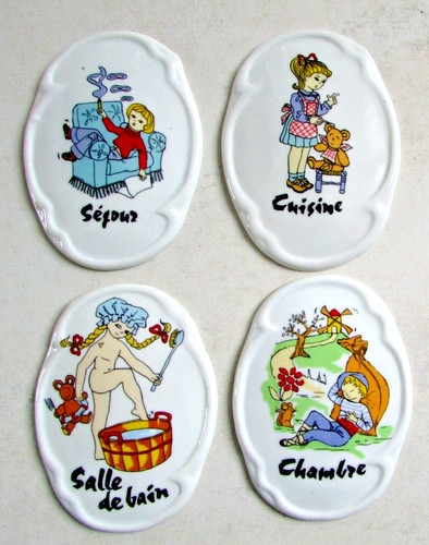 Ensemble plaques portes - de,