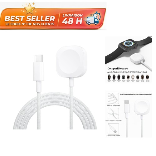 Chargeur apple watch wanme - apple,