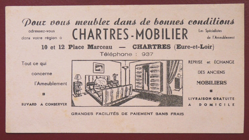 Buvard chartres mobilier 10 - -,
