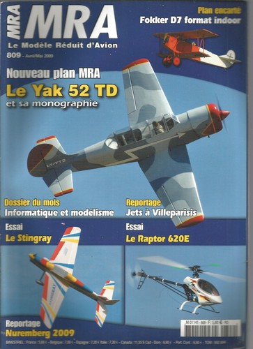 Mra 809 plan fokker - n°809, :