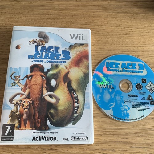 Jeu wii âge glace 3 - jeu, le