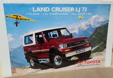 Affiche originale concession RARE TOYOTA LANDCRUISER LJ 73 1991 éditée à 500 ex