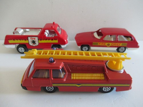 Miniatures pompiers corgi - miniatures,