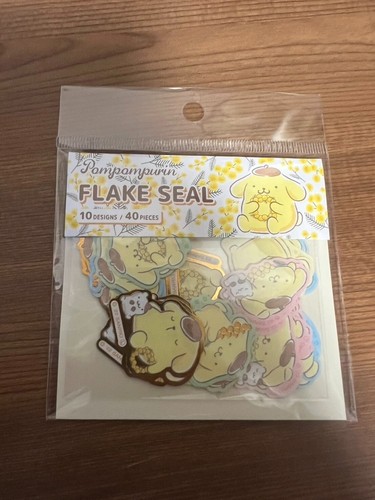Daiso flake stickers - daiso, sanrio