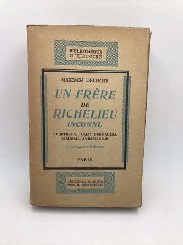 Frère richelieu inconnu - un,