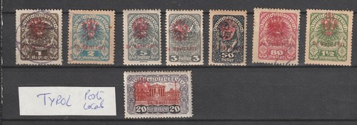 Autriche timbres anciens - timbres,