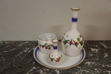 service de nuit en opaline de