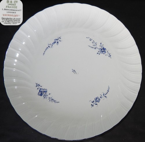 Plat rond porcelaine - plat, cm)