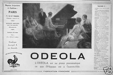PUBLICITÉ ODEOLA PIANO