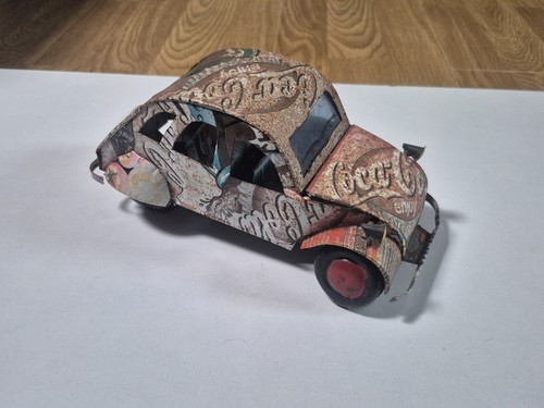 Voiture miniature citroën 2cv - miniature,