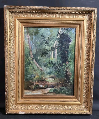 Tableau ancien huile - , paysage