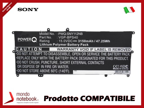 Batterie powerq 3150mah - 15.0v,