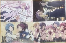 Lot de 4 cartes postales bonus Madoka Magica Movie Fair Japan Anime