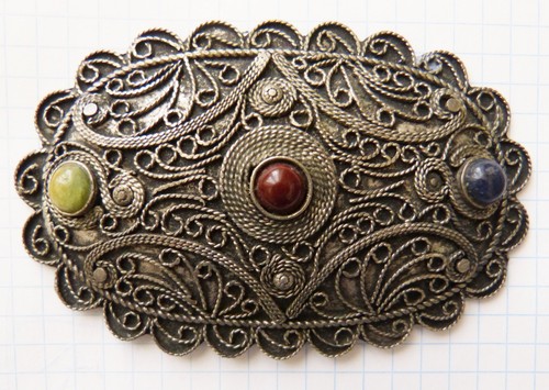 Grand pendentif bijou ethnique