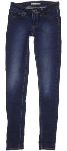 Levi 711 femme bleu skinny - ,