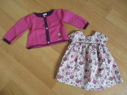 Ensemble fille mois - ensemble,