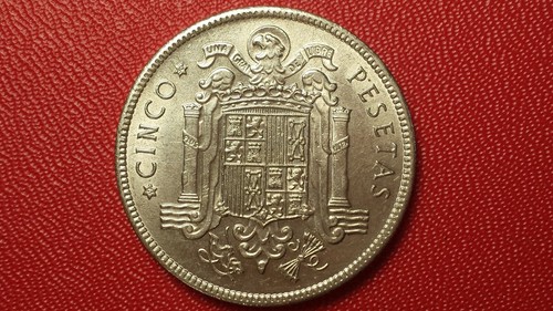 Pesetas espagne 1949 - 5, étoile