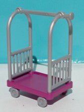 PLAYMOBIL CHARIOT CHARIOT À BAGAGES VÊTEMENTS HÔTEL BOUTIQUE 4792 6149 6150 6...