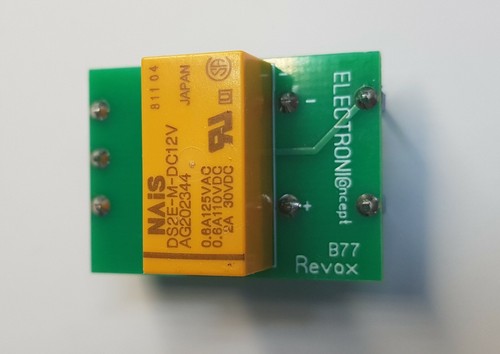 Relay for oscillator - -,