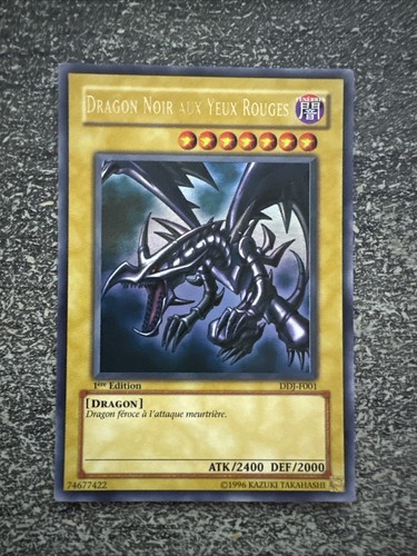 Carte dragon noir - yu-gi-oh!,