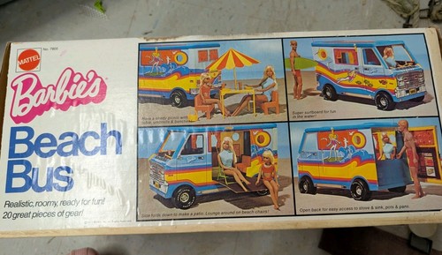 Mattel barbie beach bus - barbie,