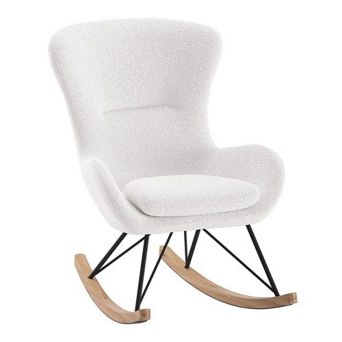 Fauteuil bascule bouclette - à,