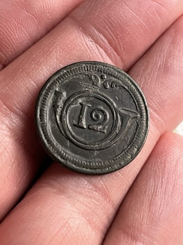 Bouton 12e regiment - bouton, du